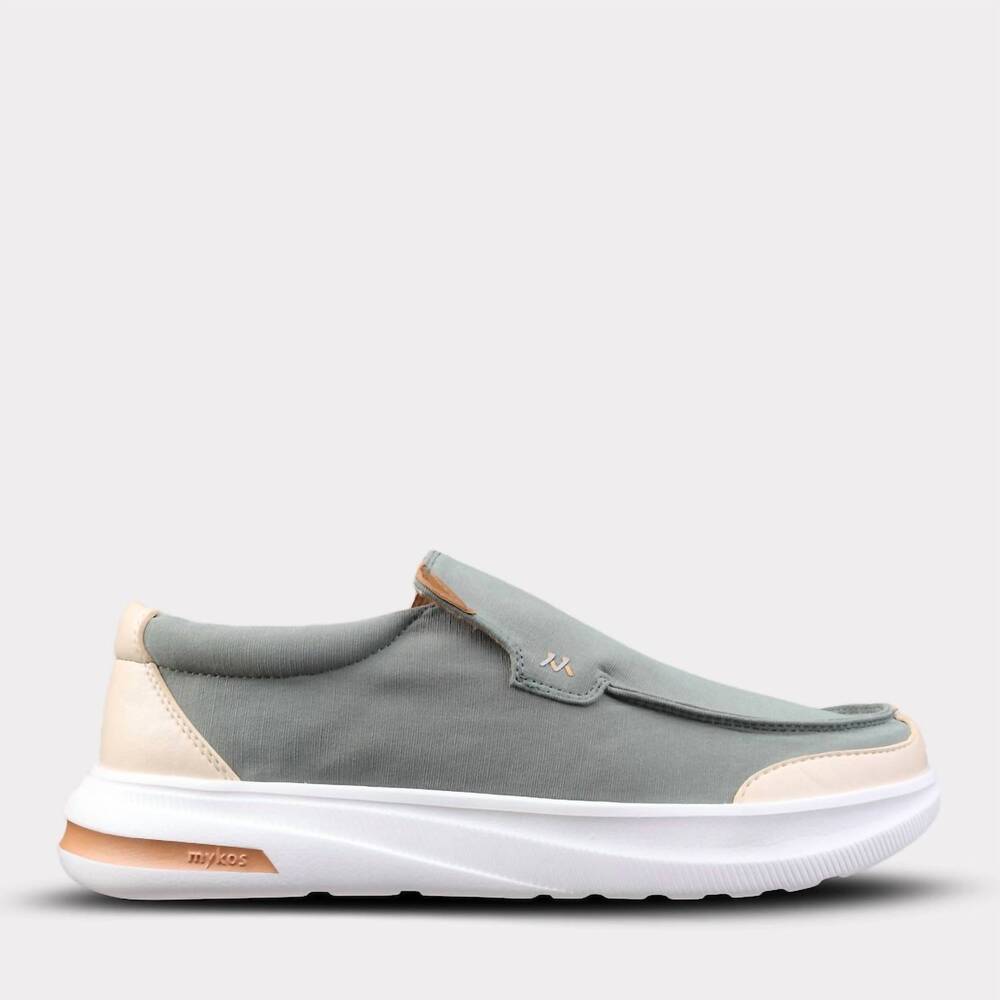 NEW MYKOS men's lee slip-on travel shoe in olive